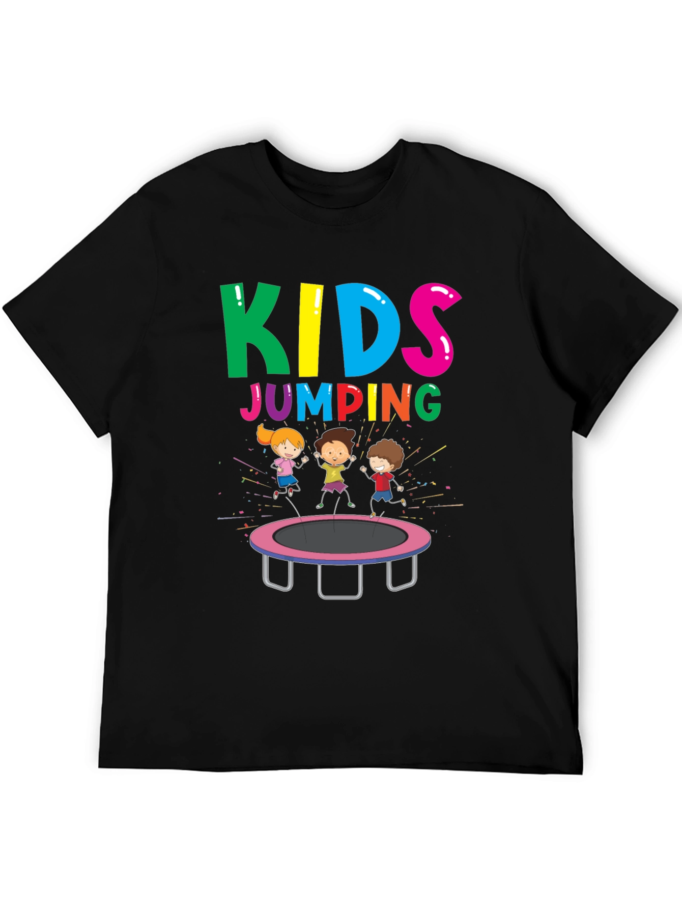 Kids Jumping T-Shirt - Fun Graphic Tee