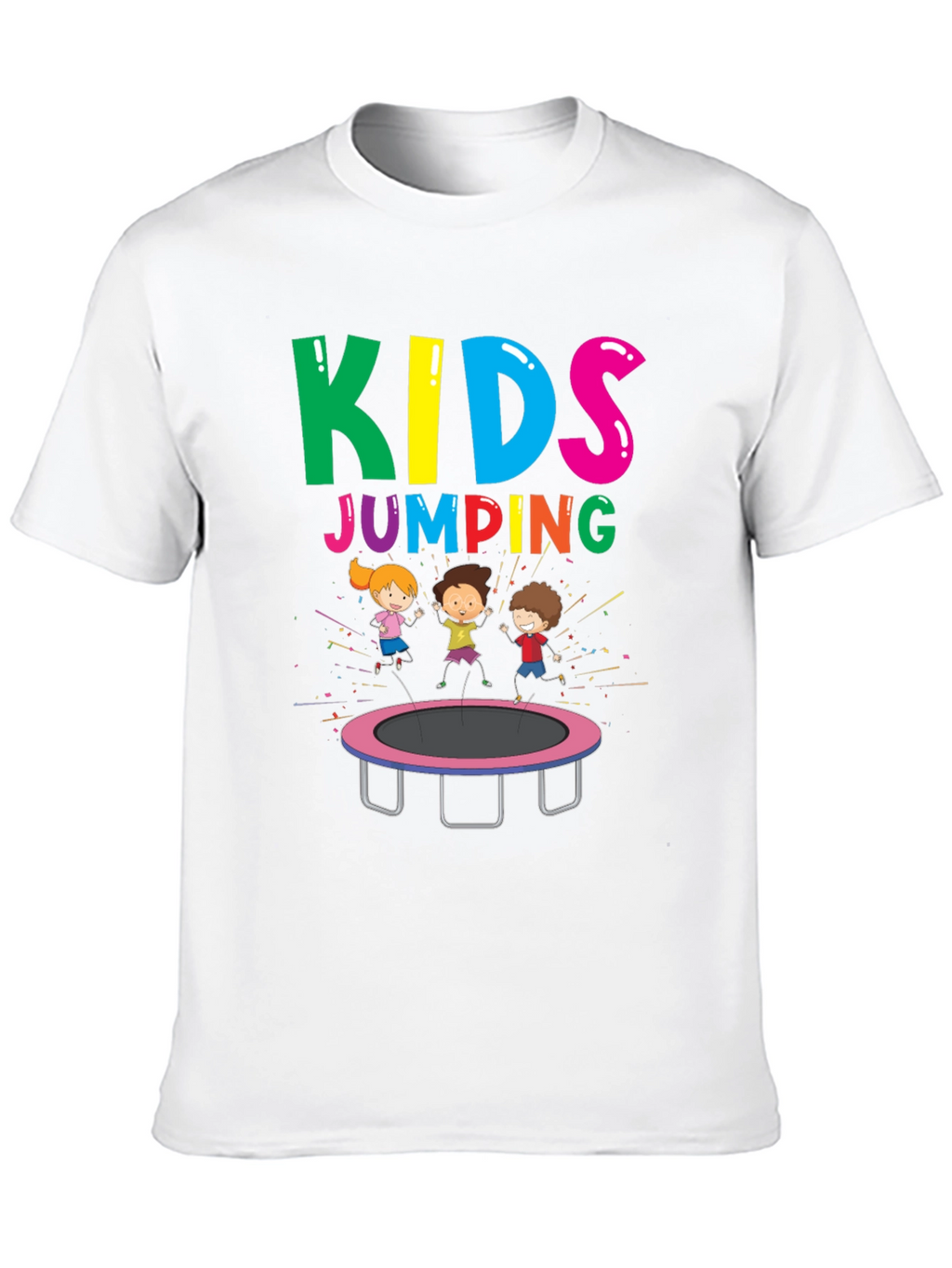 Kids Jumping T-Shirt - Fun Graphic Tee