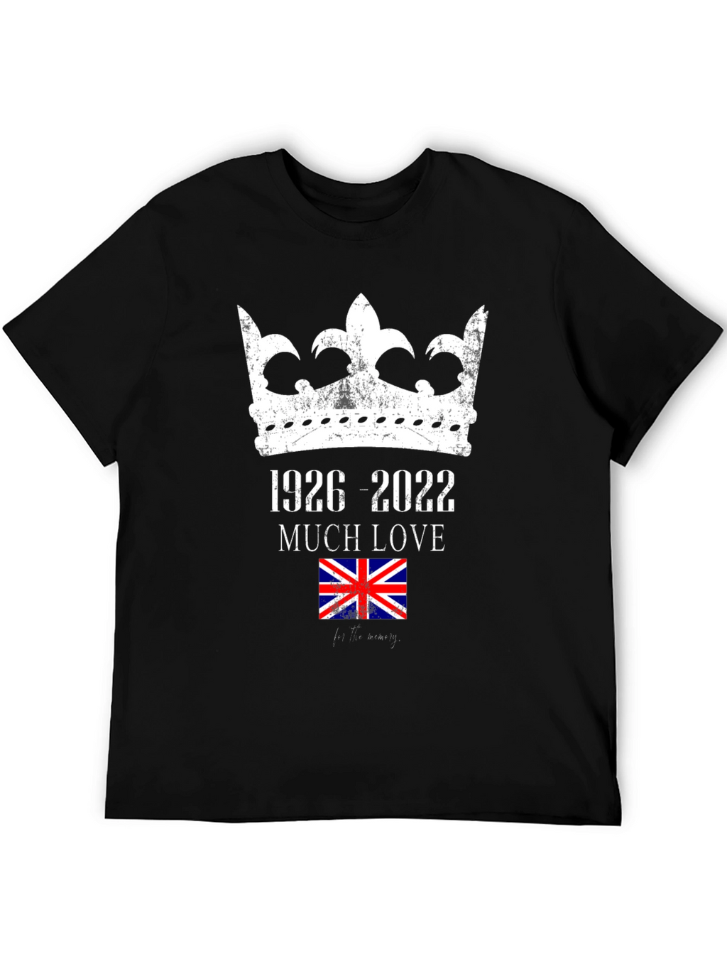 Queen Elizabeth II Tribute T-Shirt 1926-2022