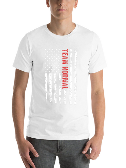 Team Normal American Flag Graphic Tee
