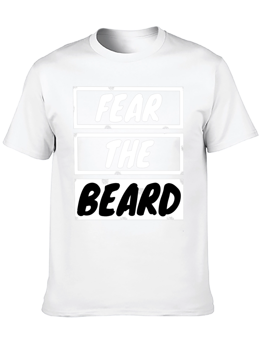 Fear the Beard Graphic Tee - Mens Black T-Shirt