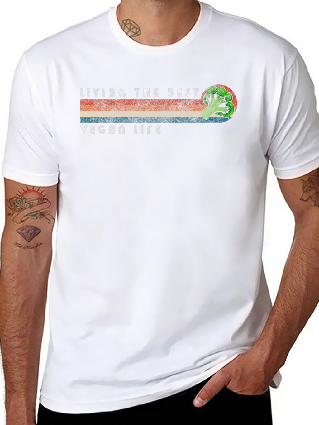 Living The Best Vegan Life T-Shirt