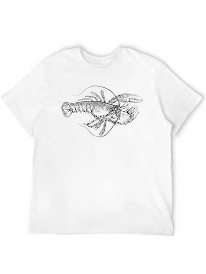 Lobster Graphic Black T-Shirt