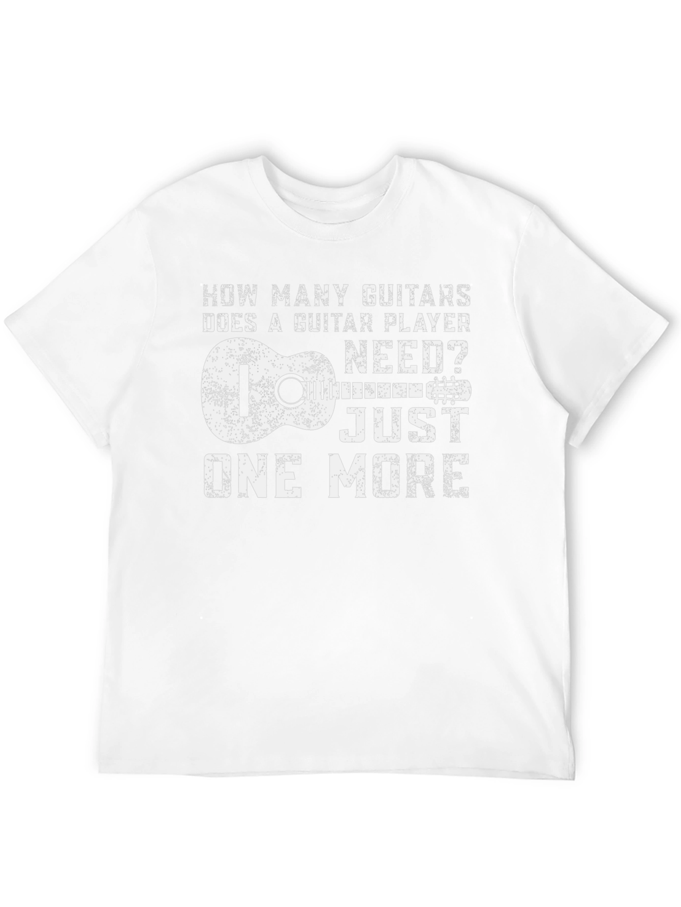 Guitar Player T-Shirt: How Many Guitars?