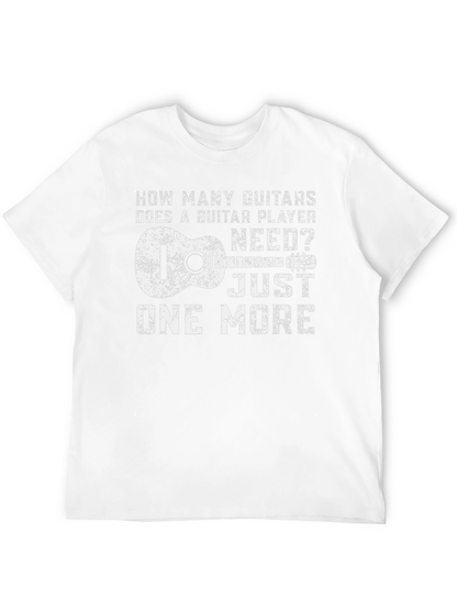 Guitar Player T-Shirt: How Many Guitars?