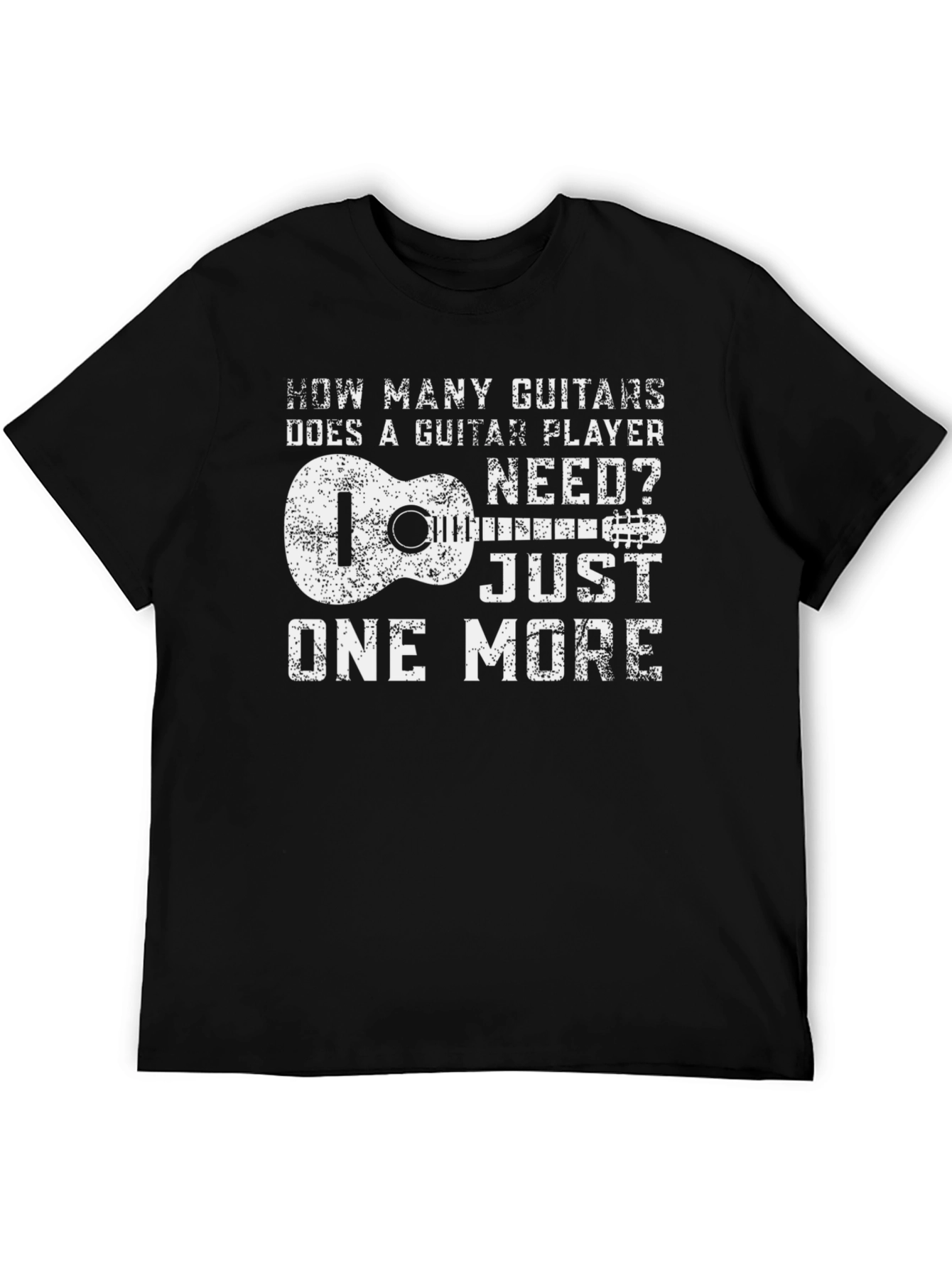 Guitar Player T-Shirt: How Many Guitars?