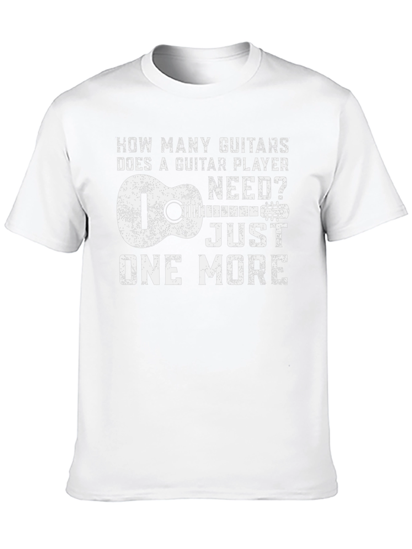 Guitar Player T-Shirt: How Many Guitars?