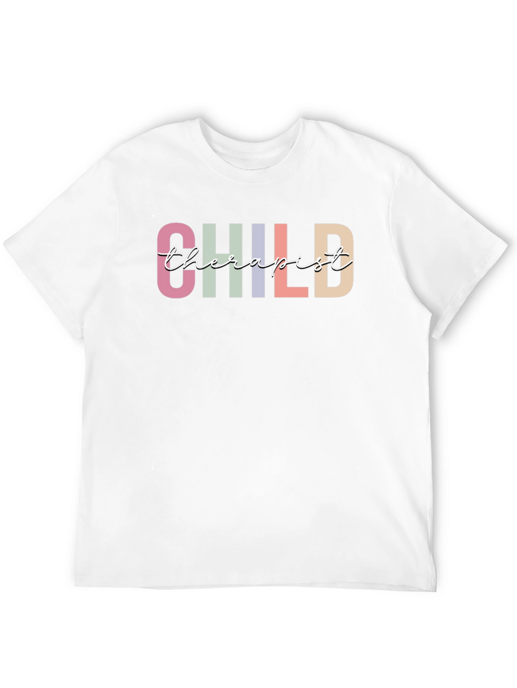 Child Therapist Graphic Tee - Soft Cotton Casual Top