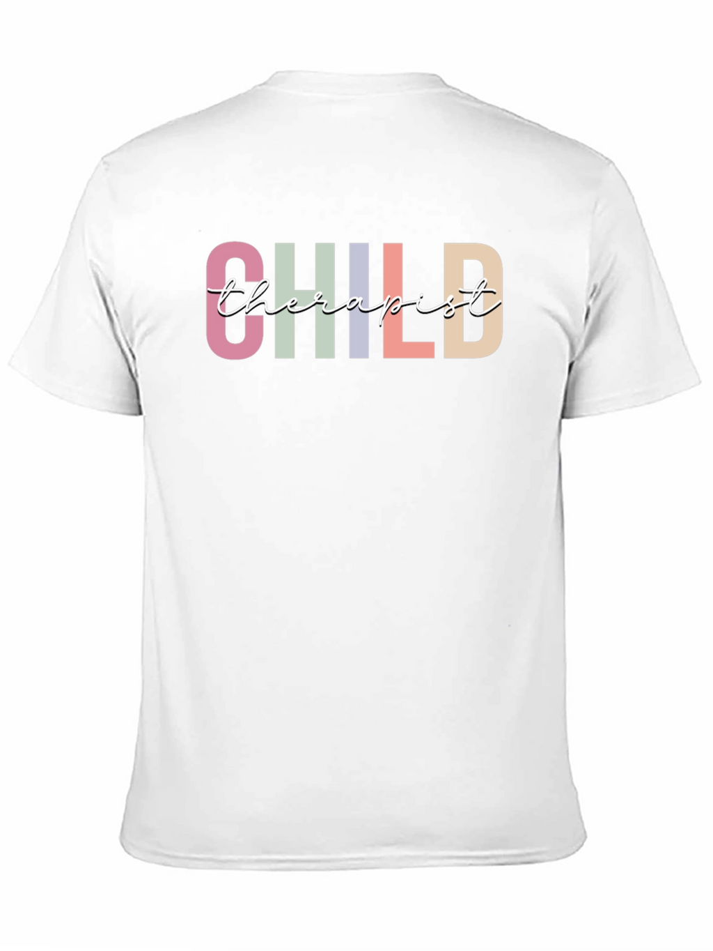 Child Therapist Graphic Tee - Soft Cotton Casual Top
