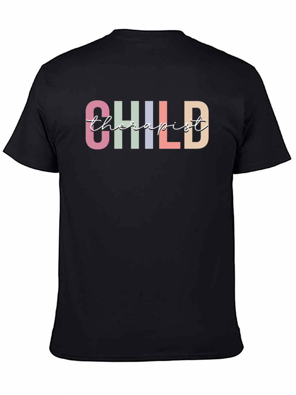 Child Therapist Graphic Tee - Soft Cotton Casual Top