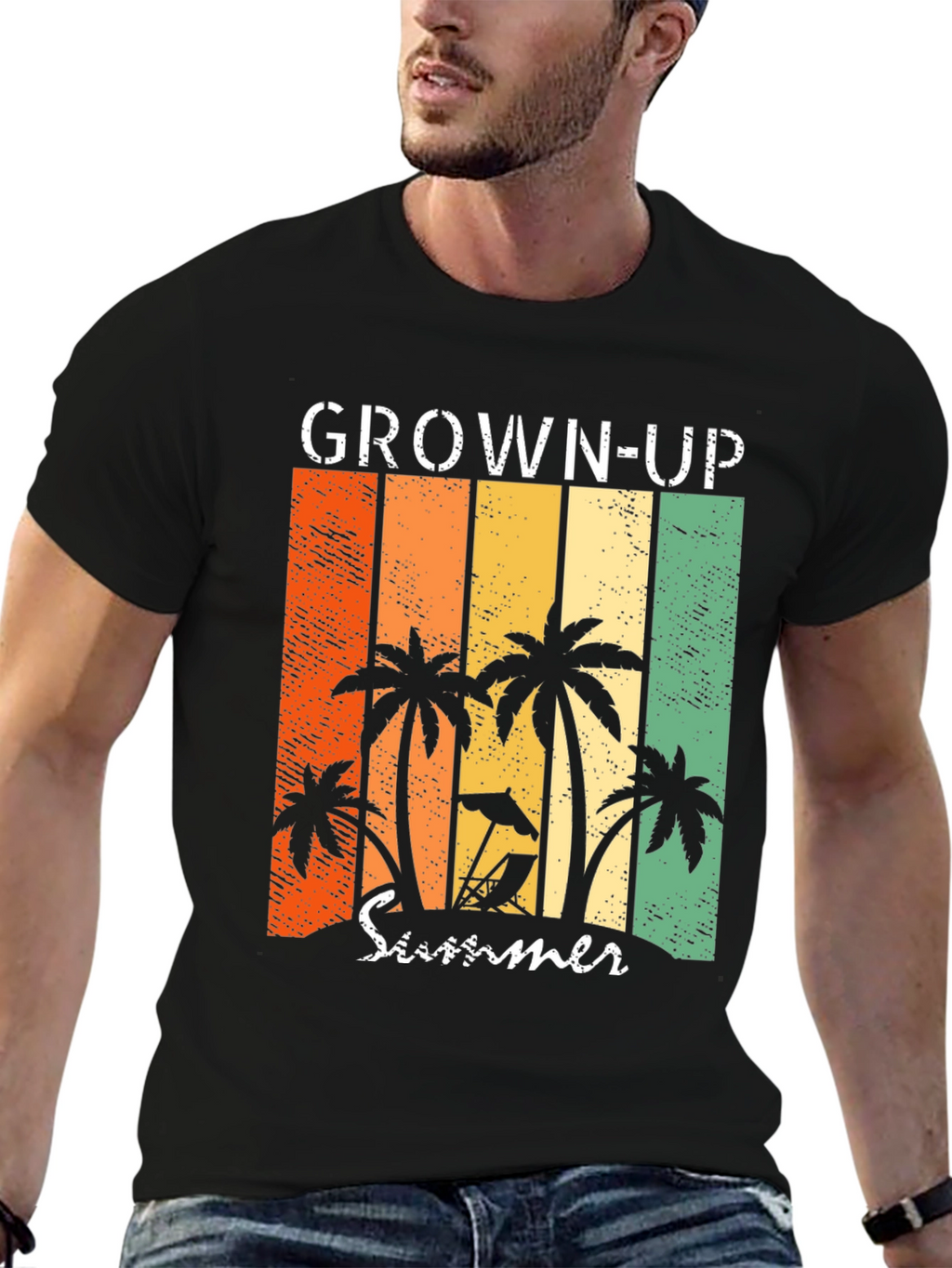 Grown-Up Summer Graphic Tee