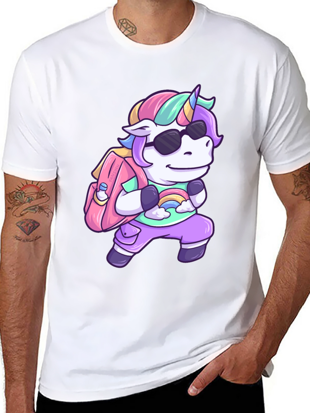 Cool Unicorn Graphic Tee
