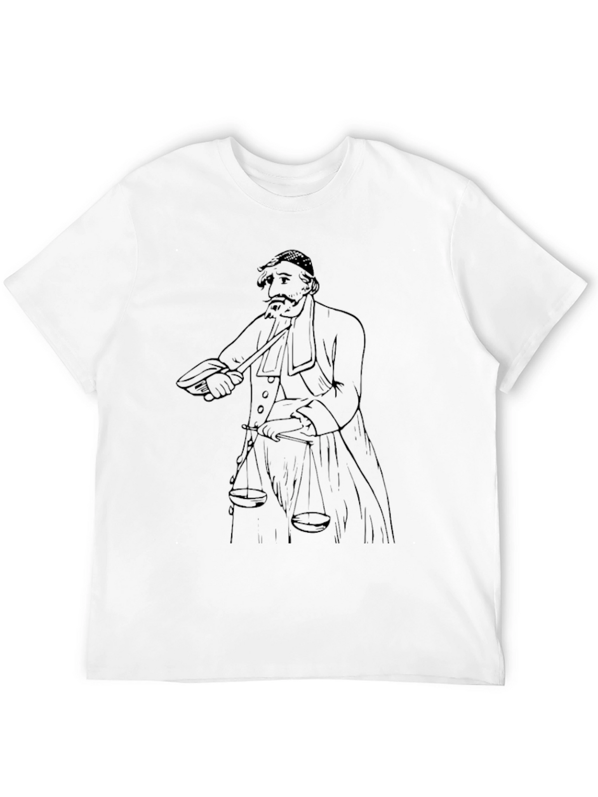 Justice Scale Graphic T-Shirt - Mens