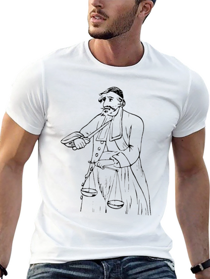 Justice Scale Graphic T-Shirt - Mens
