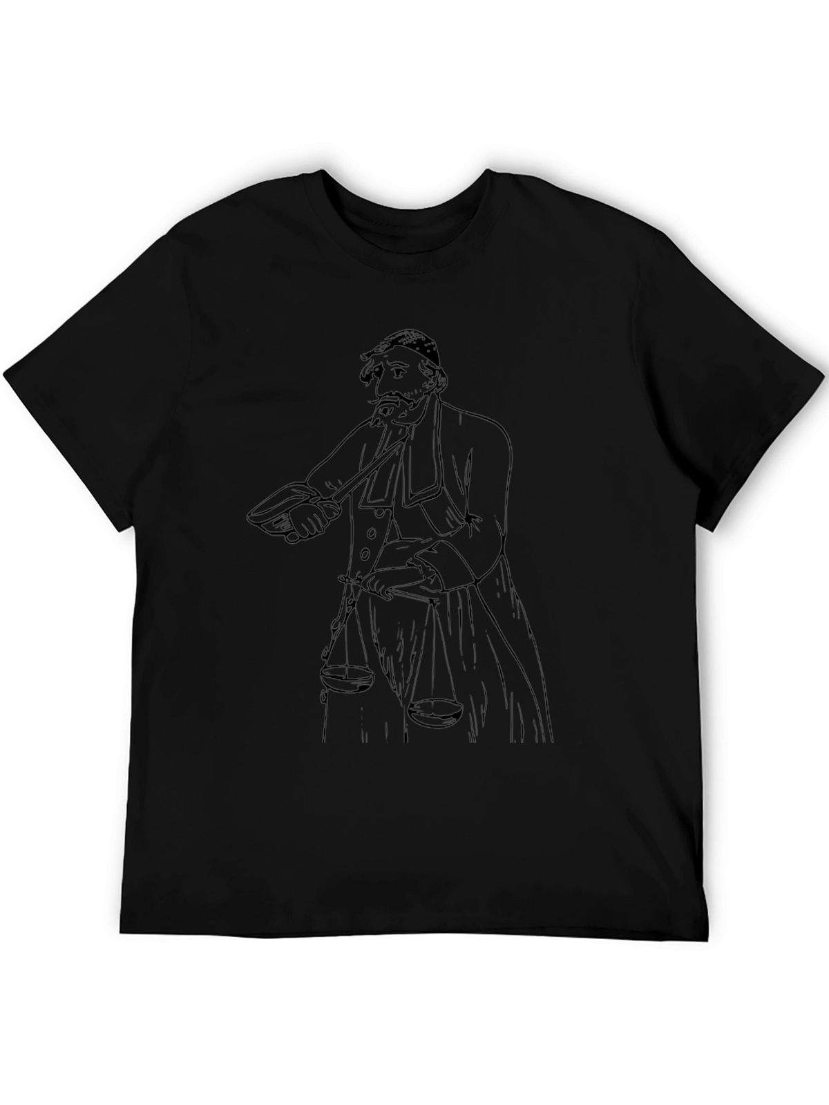 Justice Scale Graphic T-Shirt - Mens