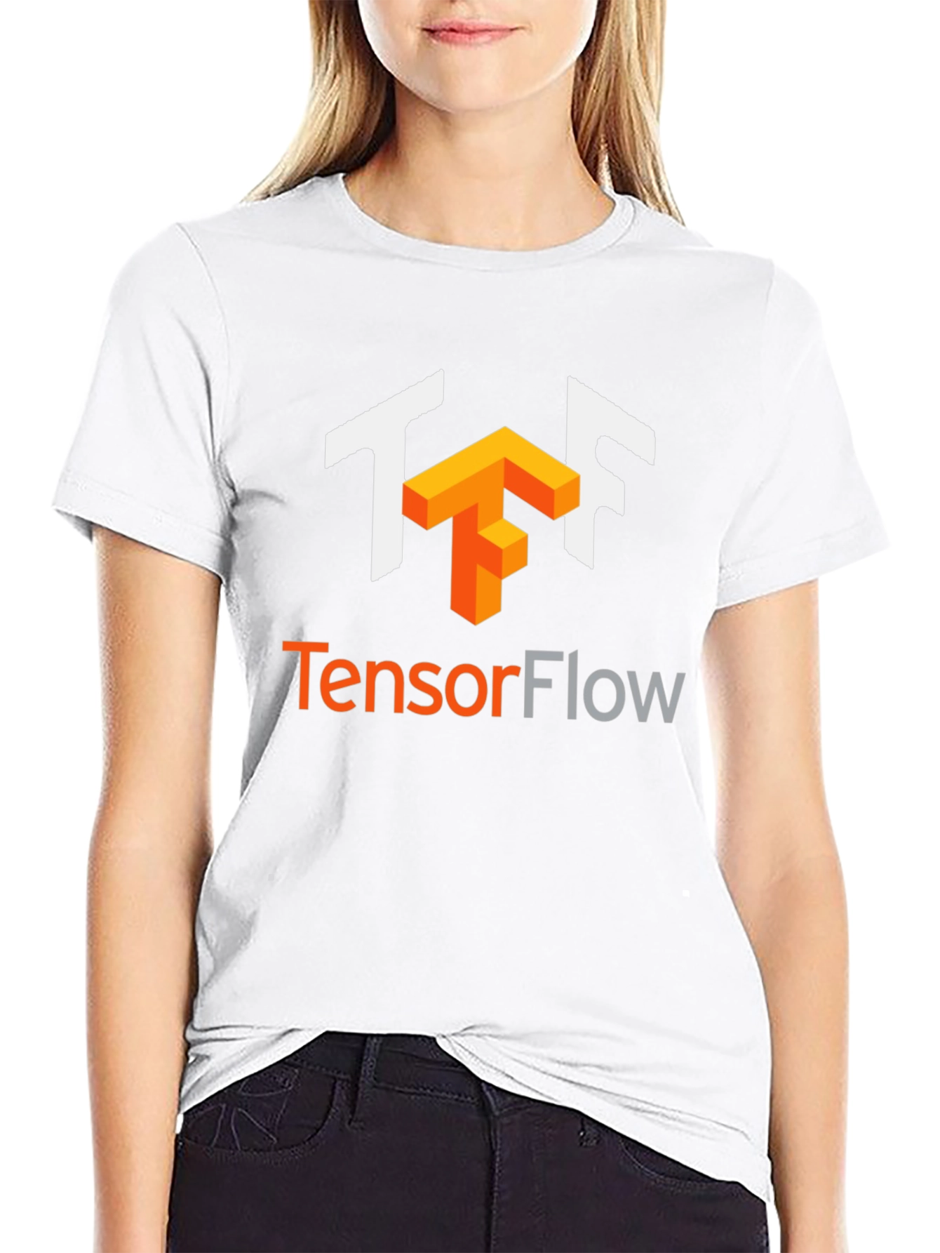TensorFlow Black T-Shirt - Developer Apparel