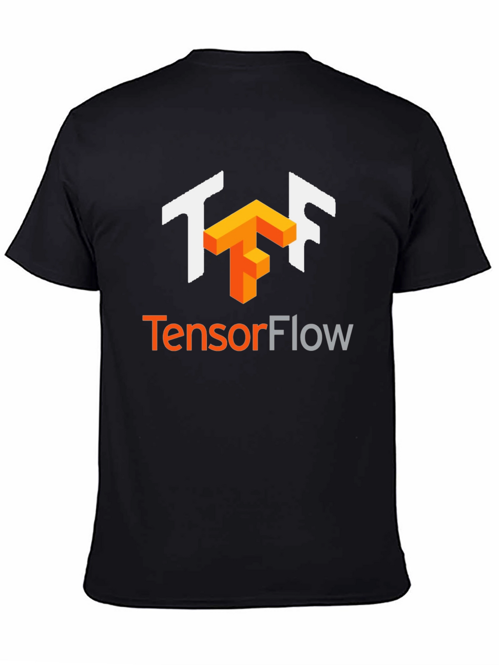 TensorFlow Black T-Shirt - Developer Apparel