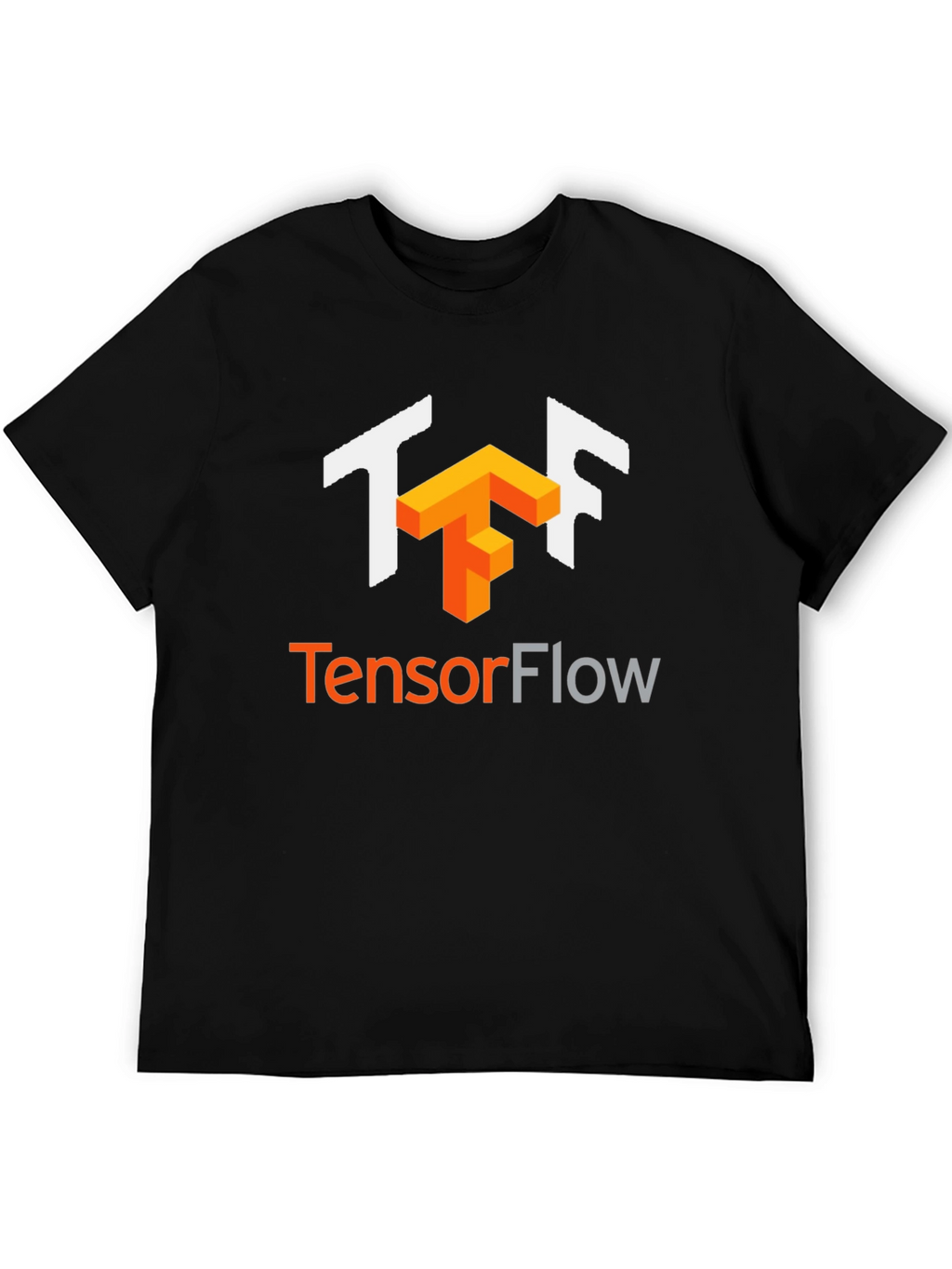 TensorFlow Black T-Shirt - Developer Apparel