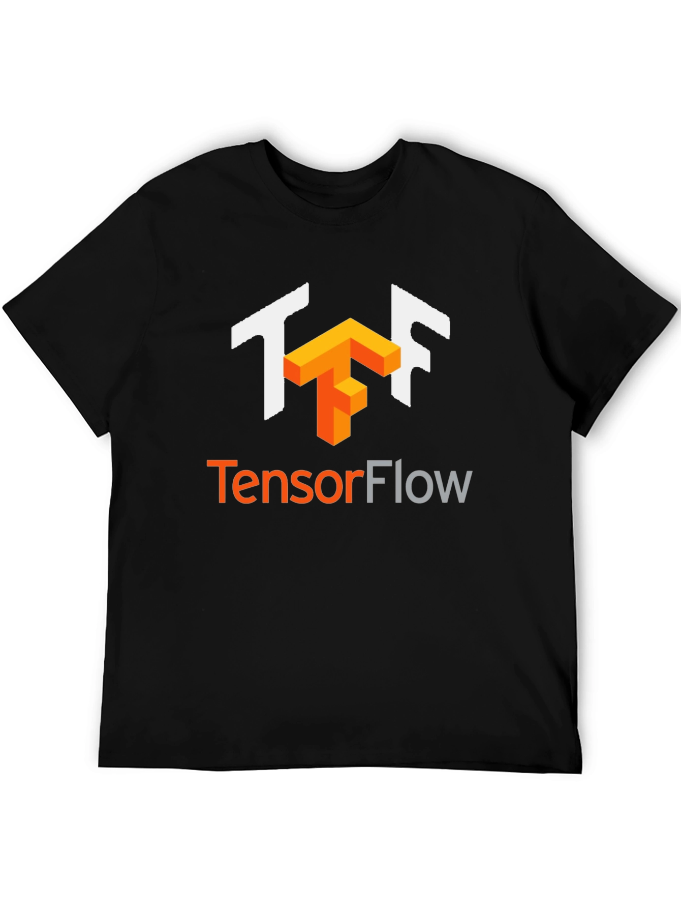 TensorFlow Black T-Shirt - Developer Apparel