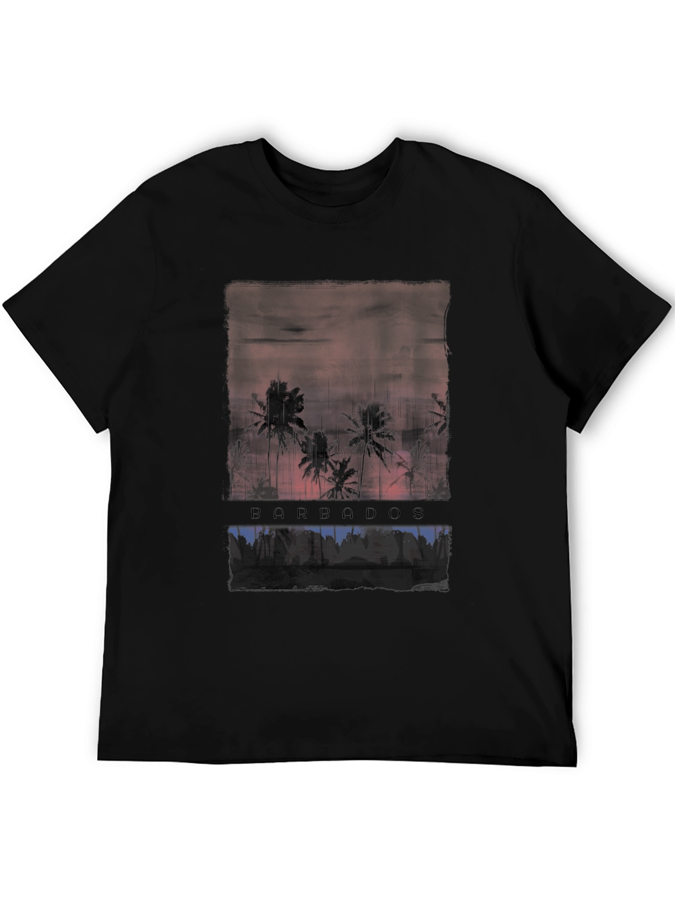 Barbados Sunset Graphic T-Shirt