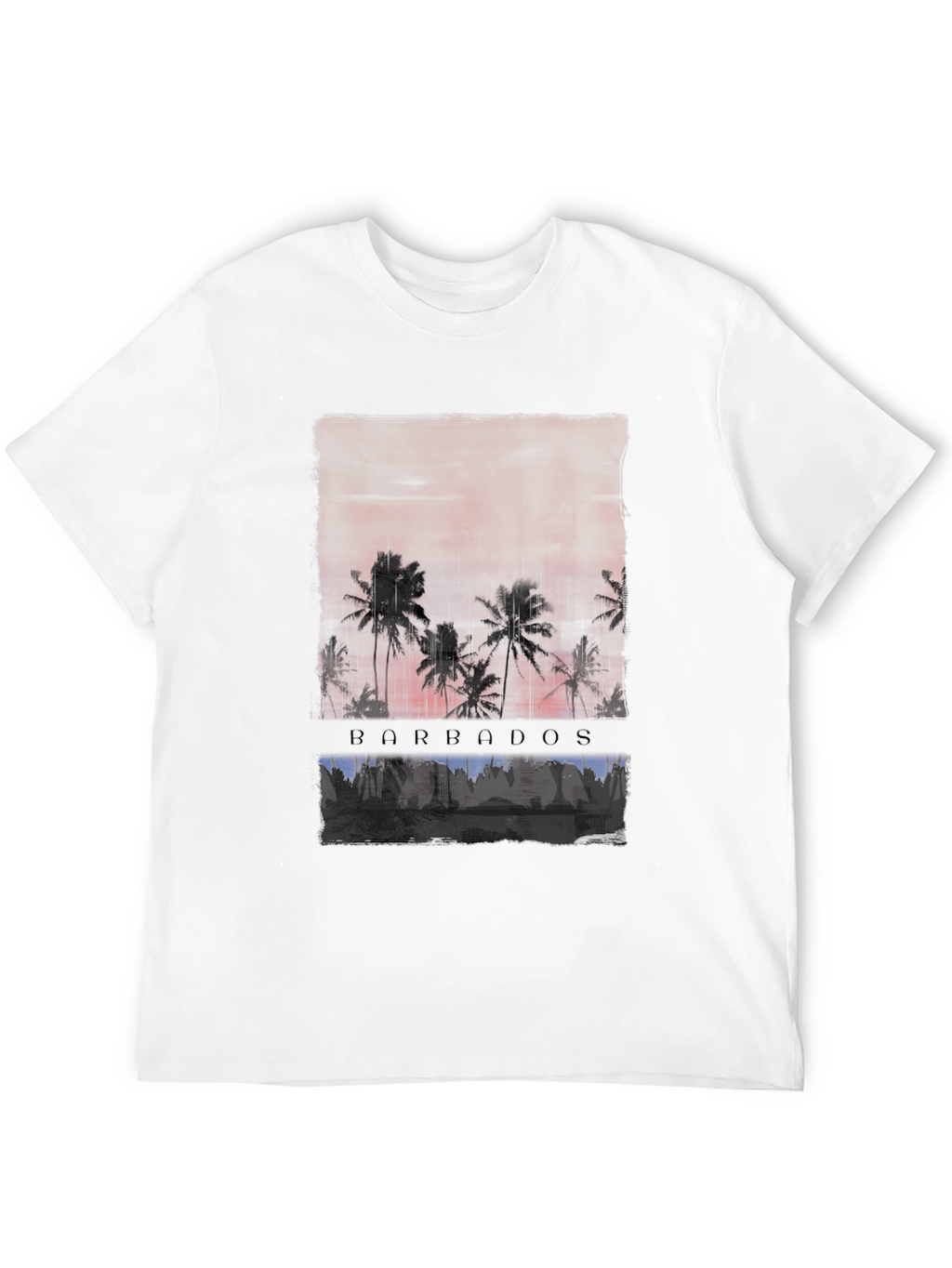 Barbados Sunset Graphic T-Shirt
