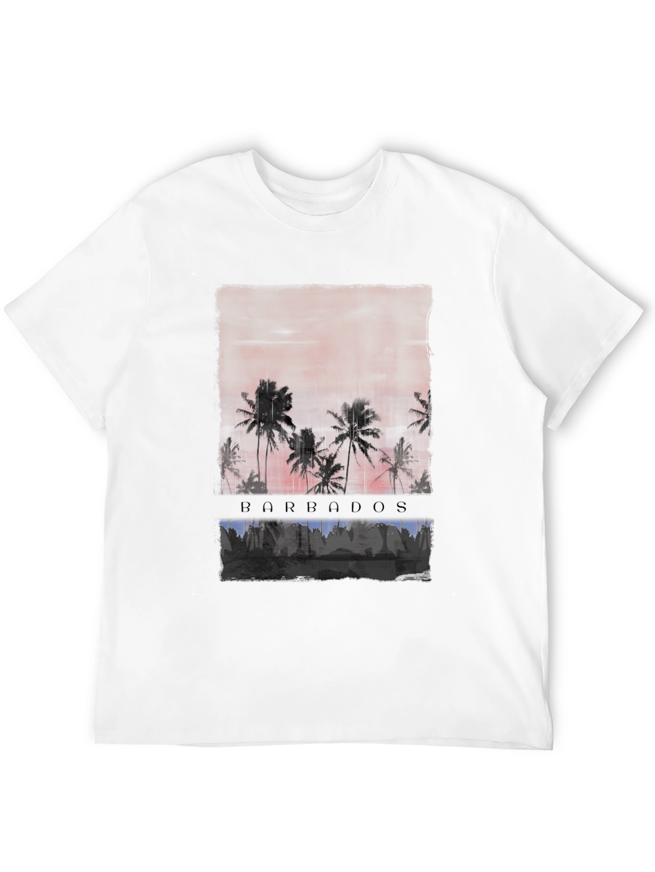 Barbados Sunset Graphic T-Shirt