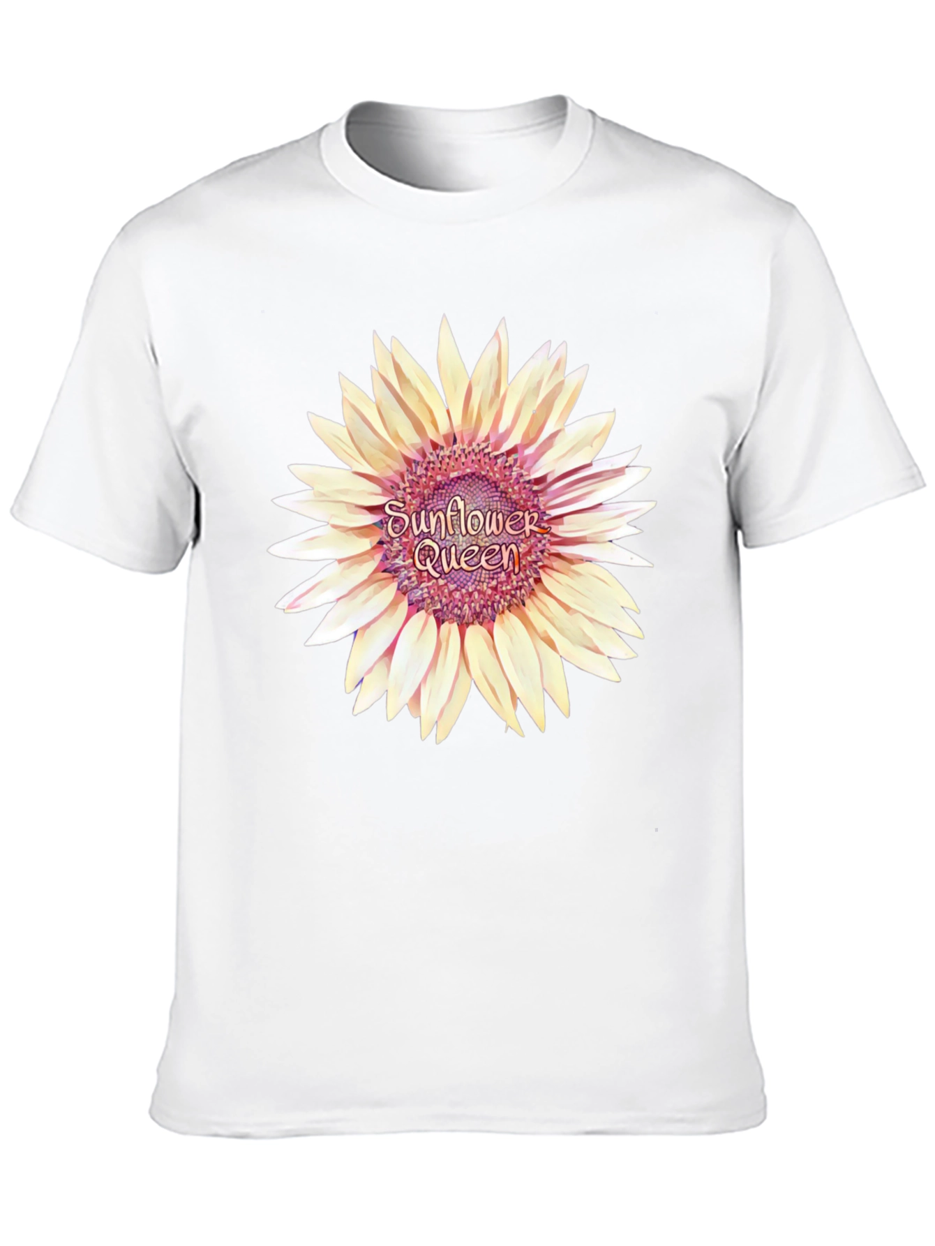 Sunflower Queen Black T-Shirt