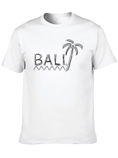 Bali Black Graphic Tee