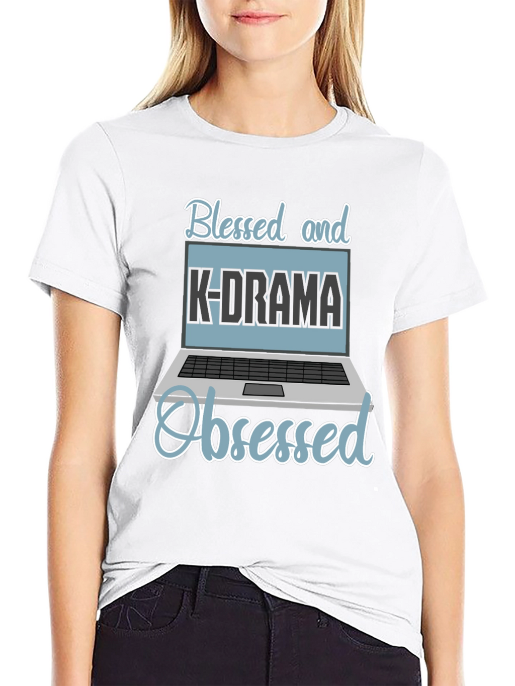 Blessed and K-Drama Obsessed T-Shirt