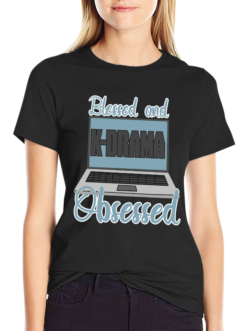 Blessed and K-Drama Obsessed T-Shirt