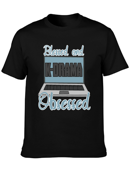 Blessed and K-Drama Obsessed T-Shirt