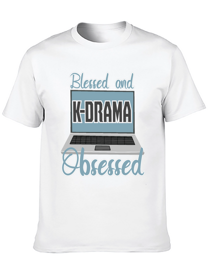 Blessed and K-Drama Obsessed T-Shirt