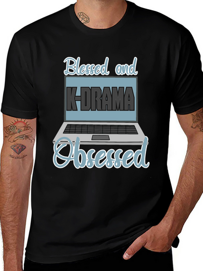 Blessed and K-Drama Obsessed T-Shirt