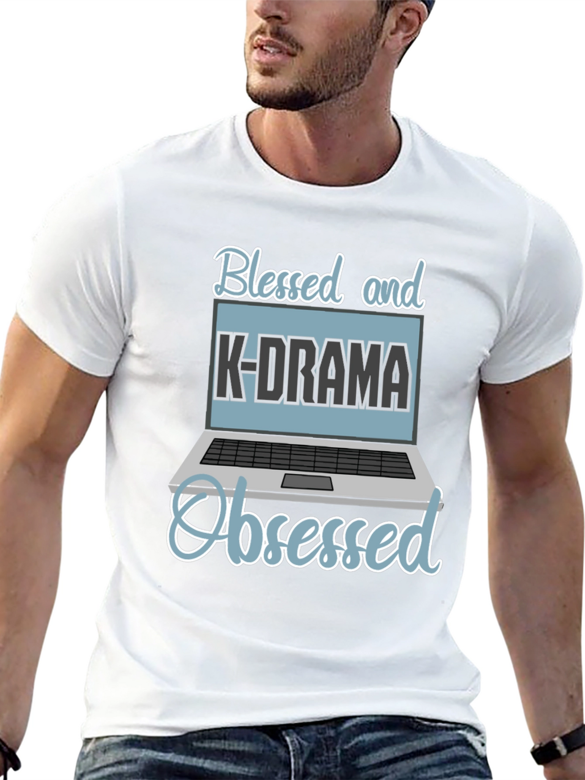 Blessed and K-Drama Obsessed T-Shirt
