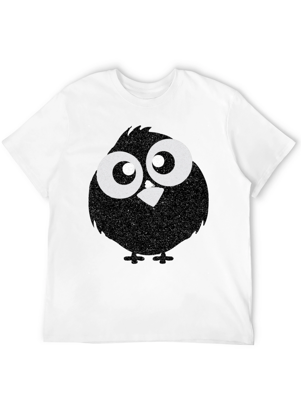 Funny Cartoon Bird Graphic T-Shirt