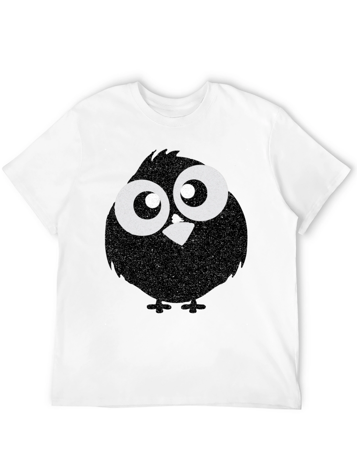 Funny Cartoon Bird Graphic T-Shirt
