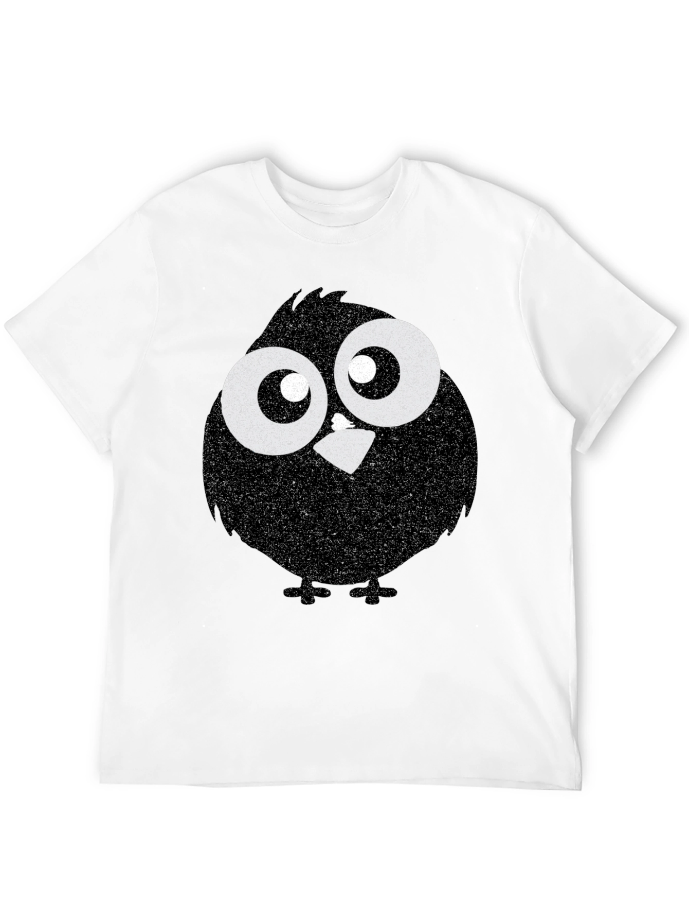 Funny Cartoon Bird Graphic T-Shirt