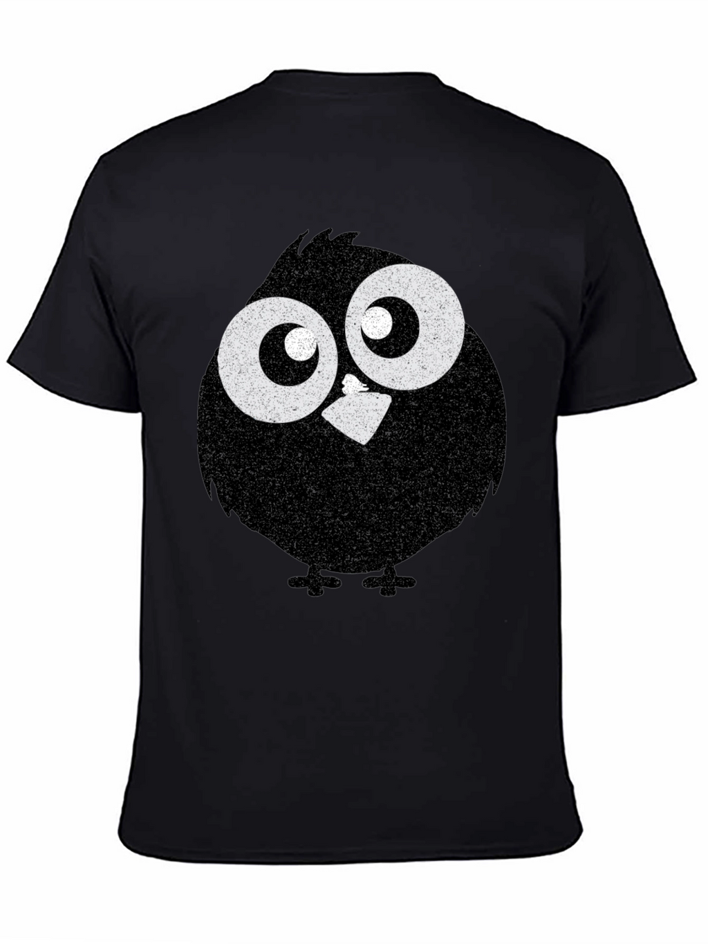 Funny Cartoon Bird Graphic T-Shirt