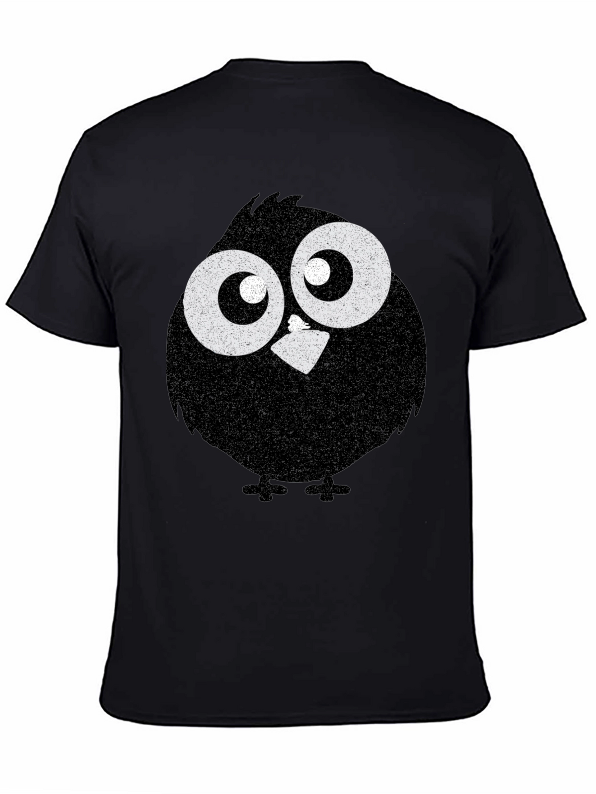 Funny Cartoon Bird Graphic T-Shirt