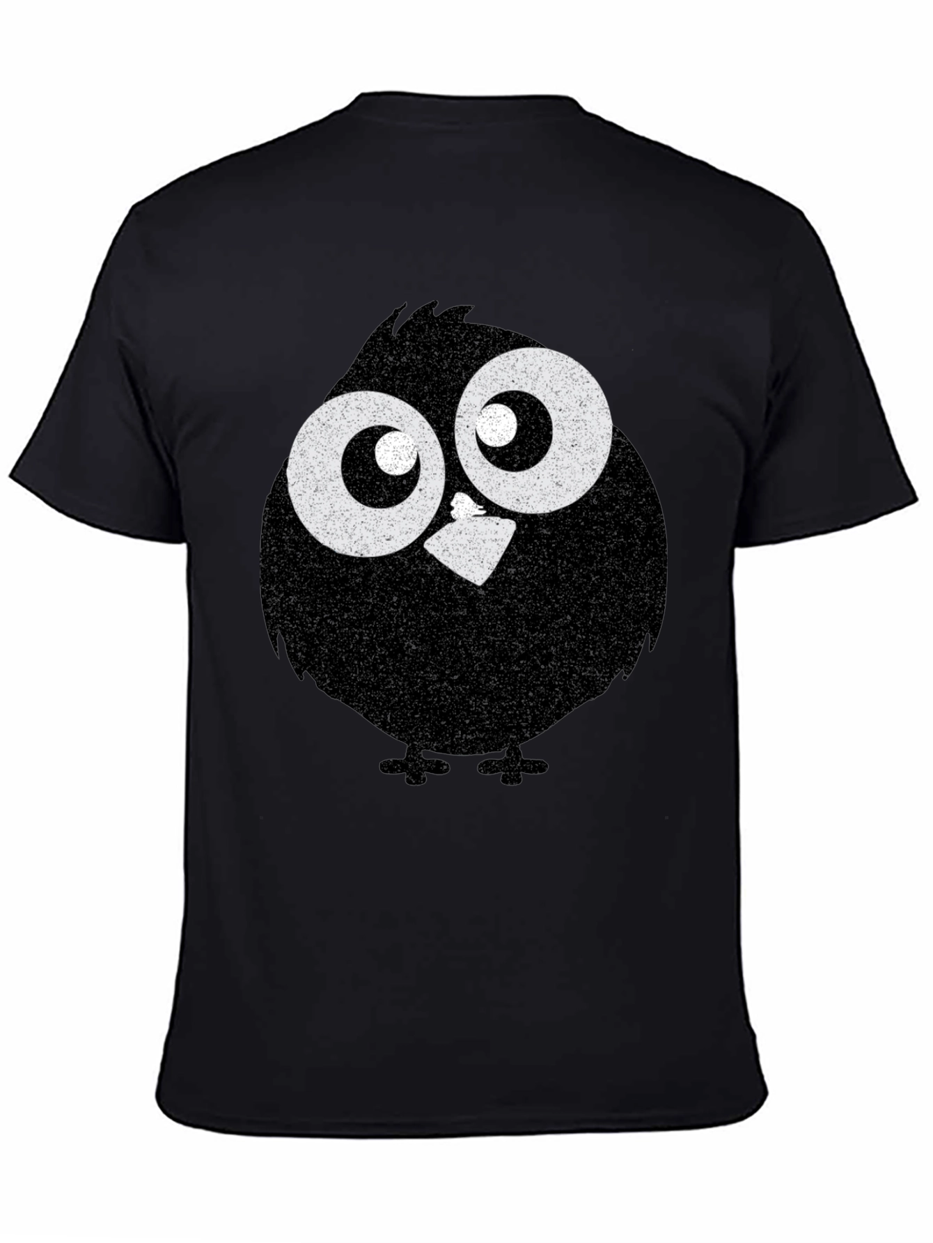 Funny Cartoon Bird Graphic T-Shirt