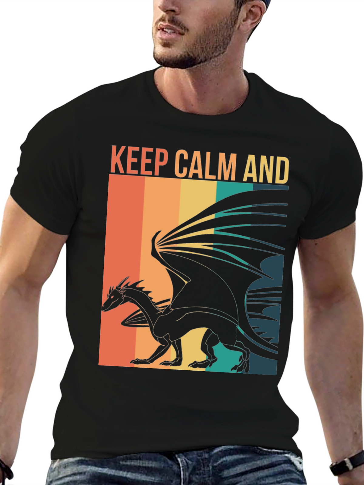 Keep Calm and Dragon T-Shirt