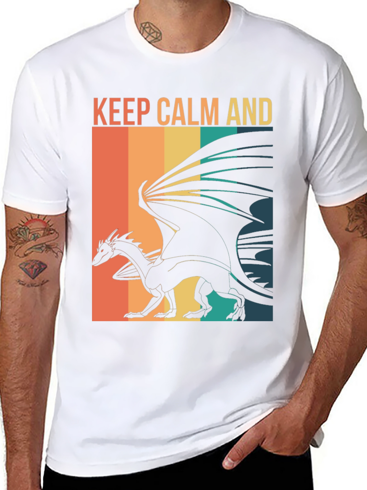 Keep Calm and Dragon T-Shirt