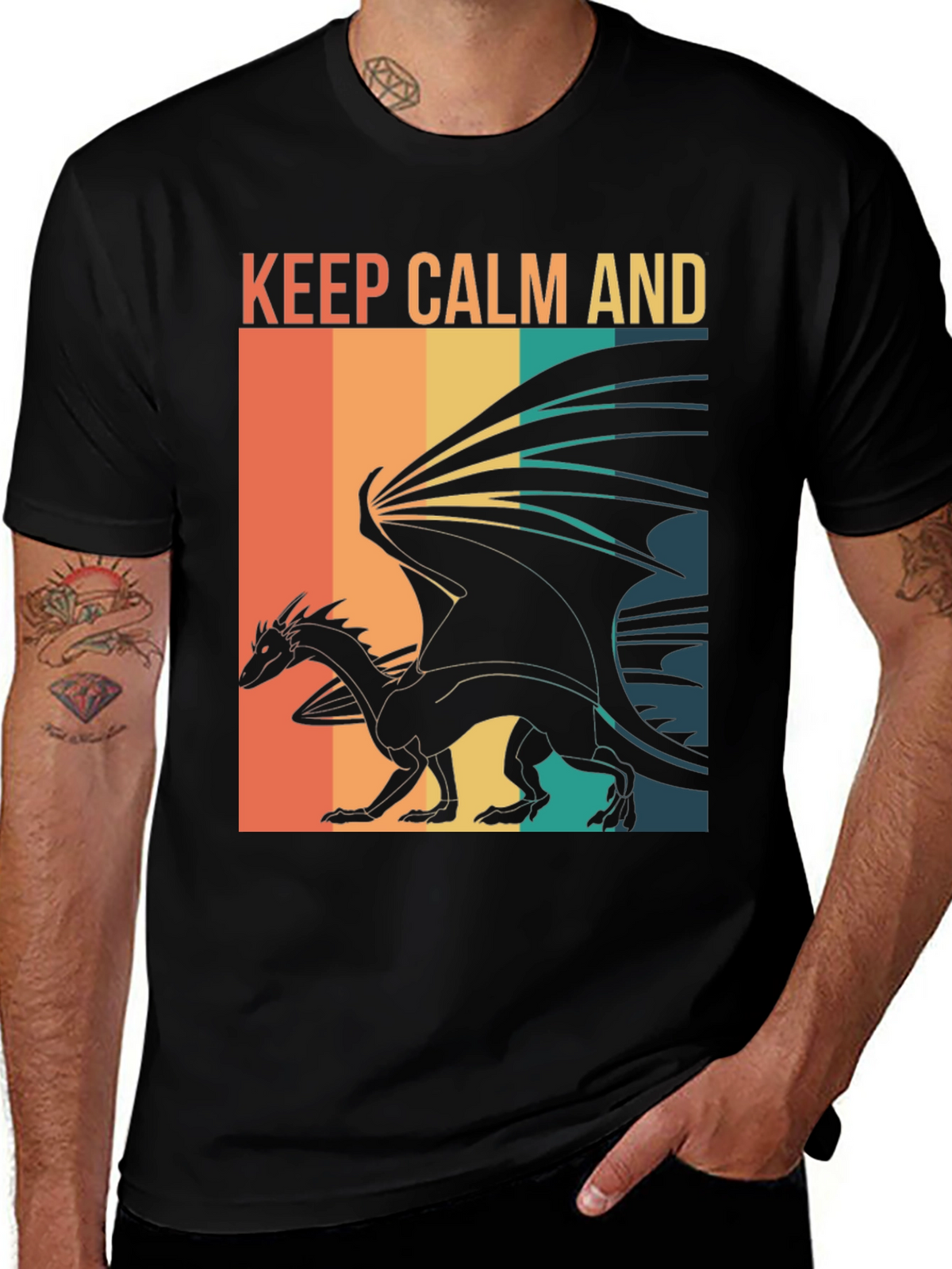 Keep Calm and Dragon T-Shirt