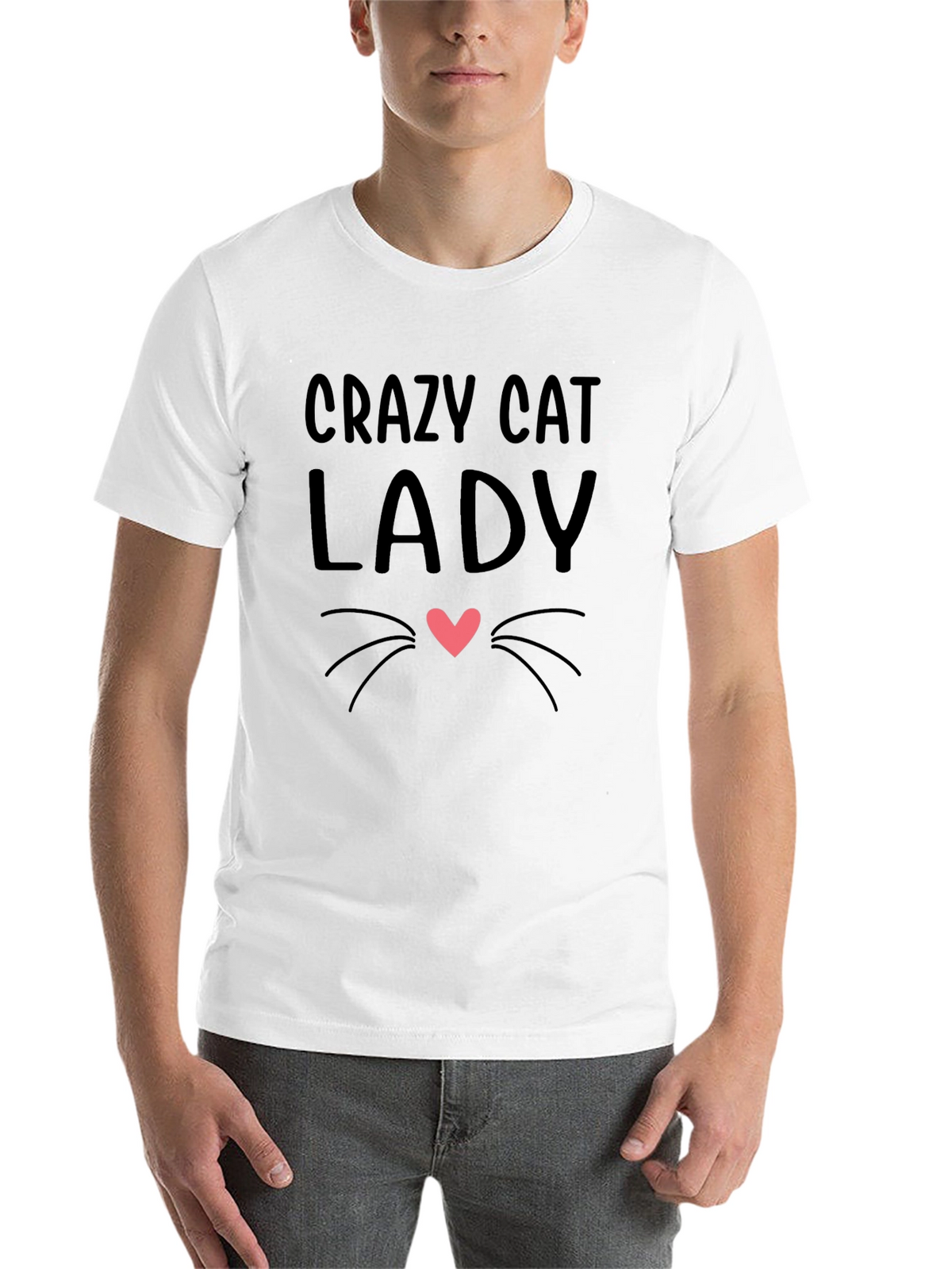 Crazy Cat Lady T-Shirt - Novelty Tee