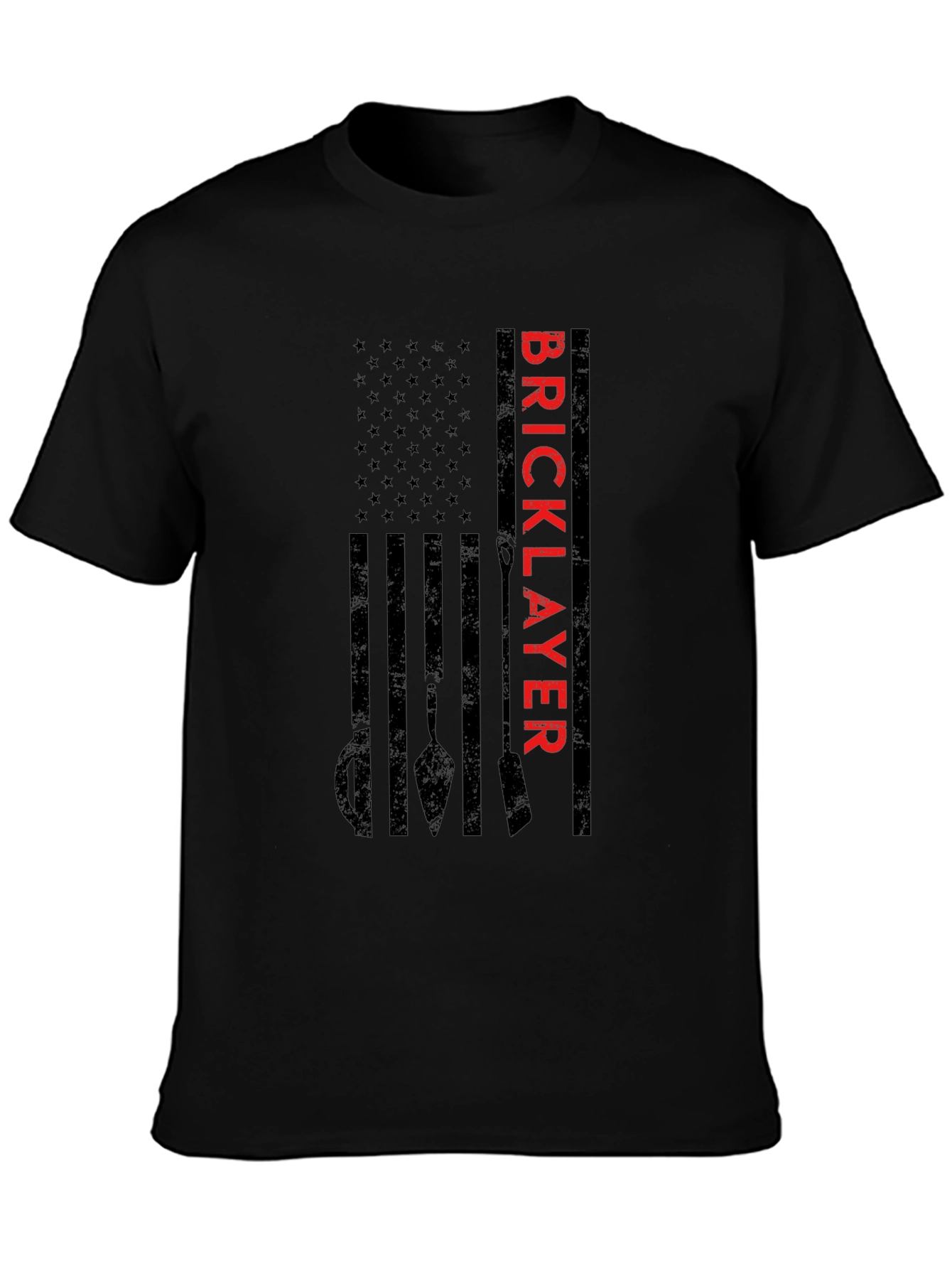 Bricklayer American Flag Style T-Shirt