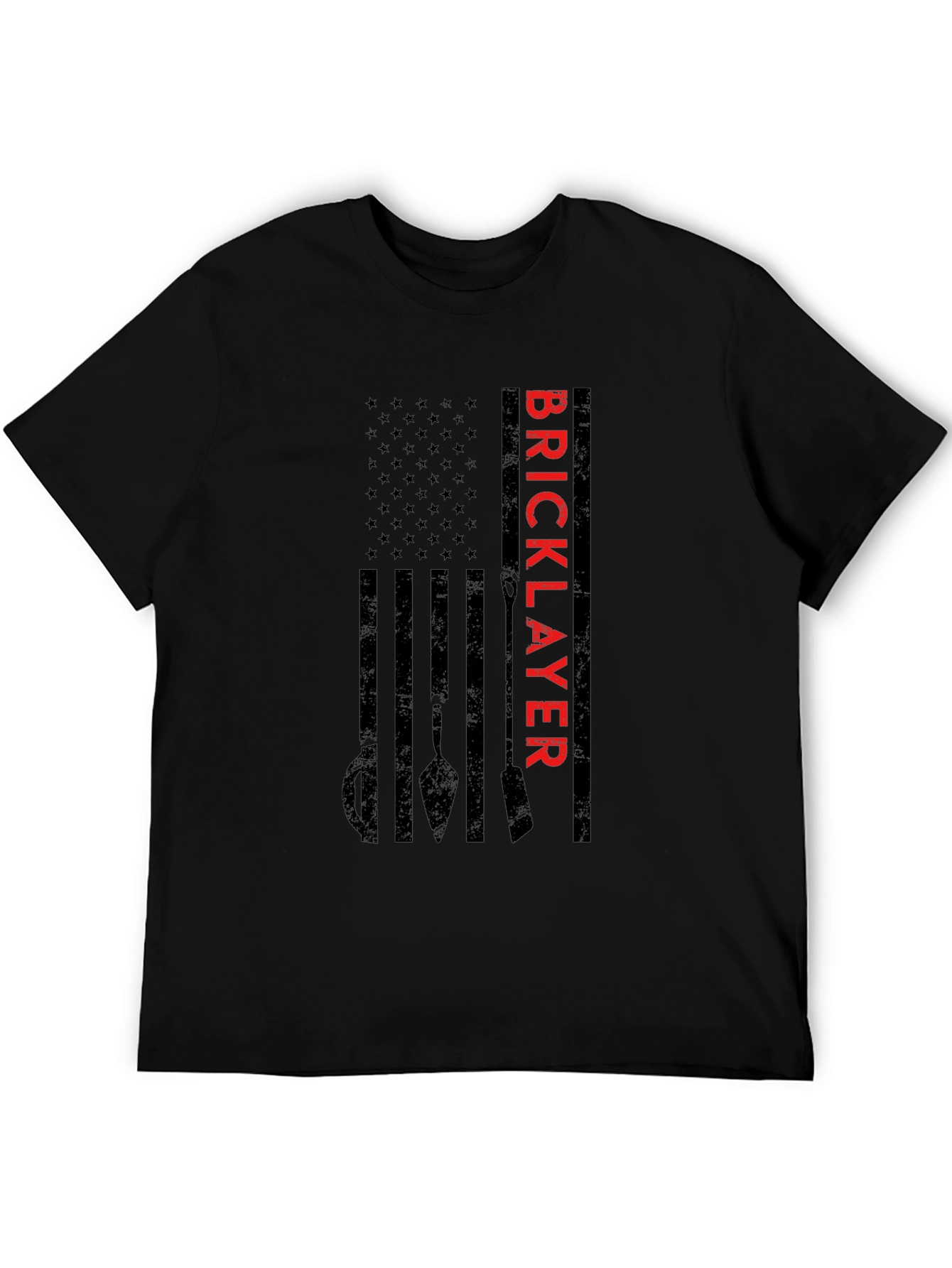 Bricklayer American Flag Style T-Shirt