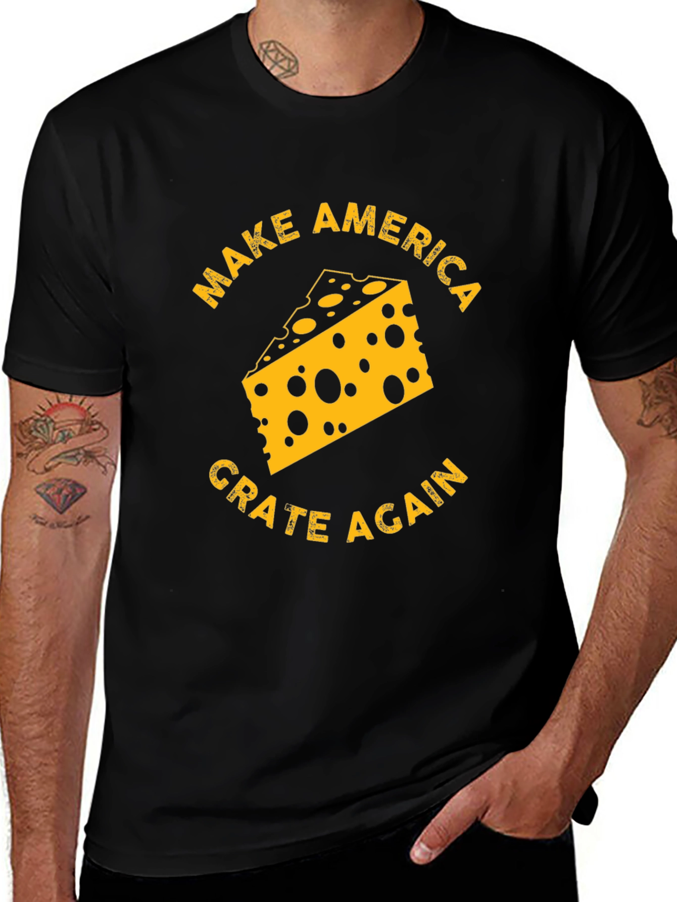 Make America Grate Again Cheese T-Shirt