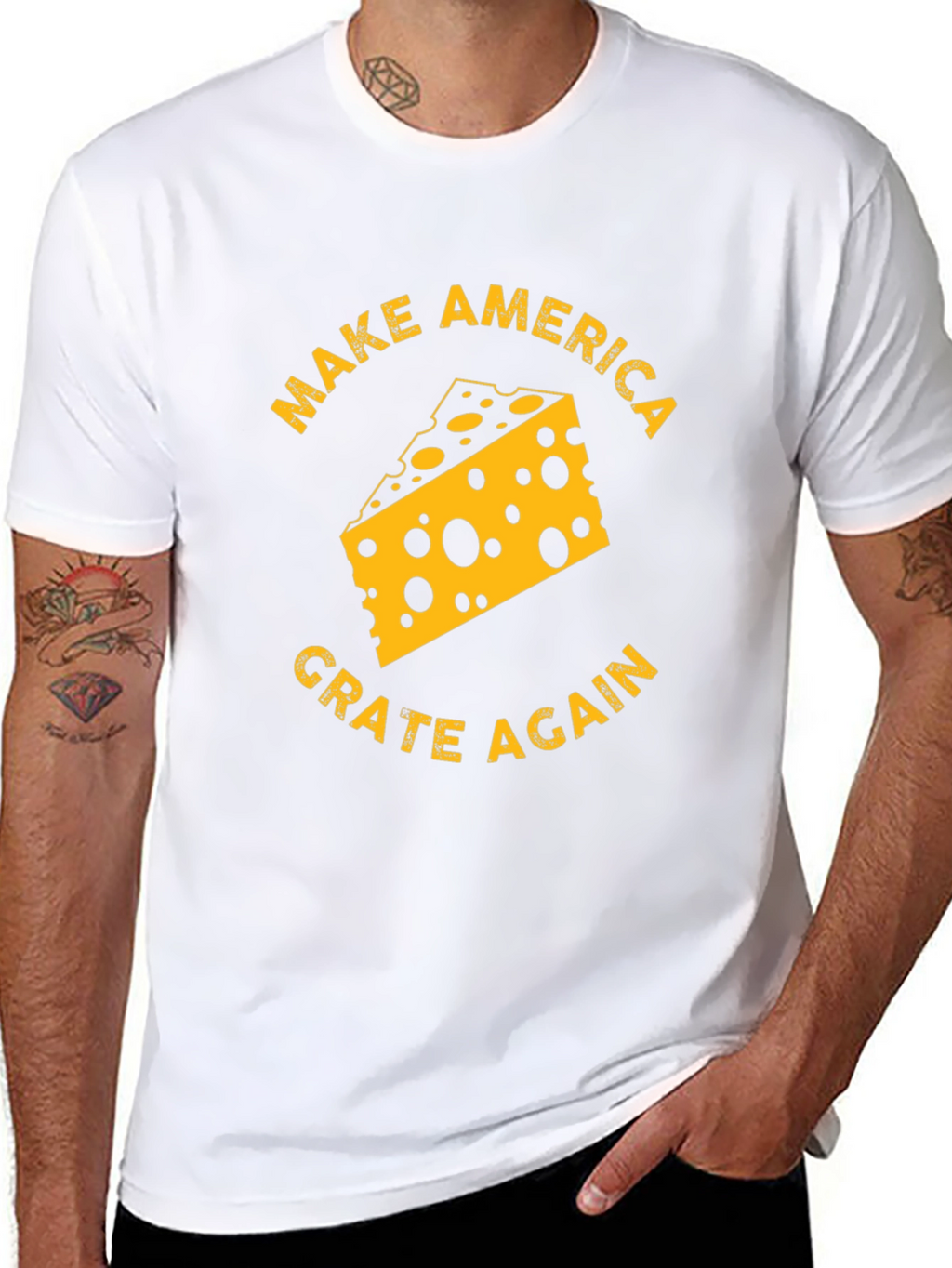 Make America Grate Again Cheese T-Shirt