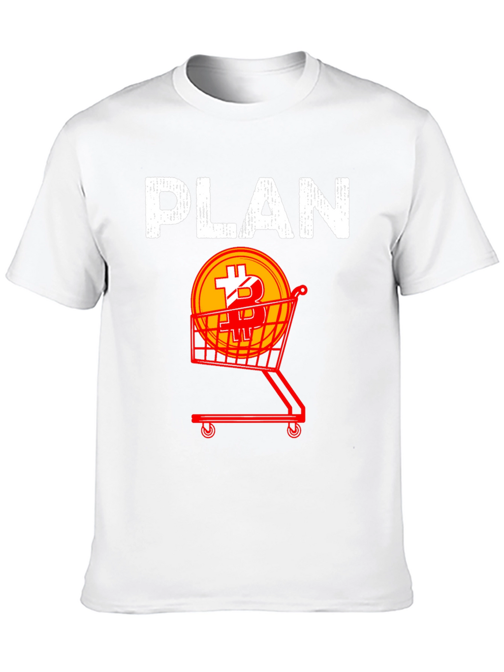 Bitcoin Shopping Plan Graphic Tee