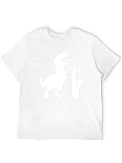 Dino Sax T-Shirt - Black